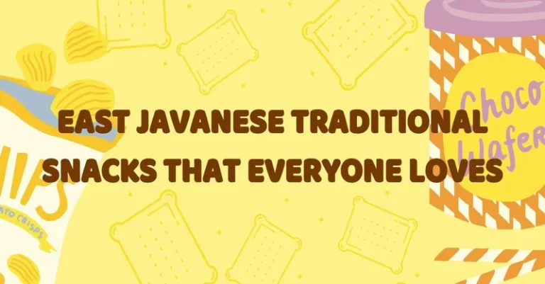 East Javanese Traditional Snacks That Everyone Loves